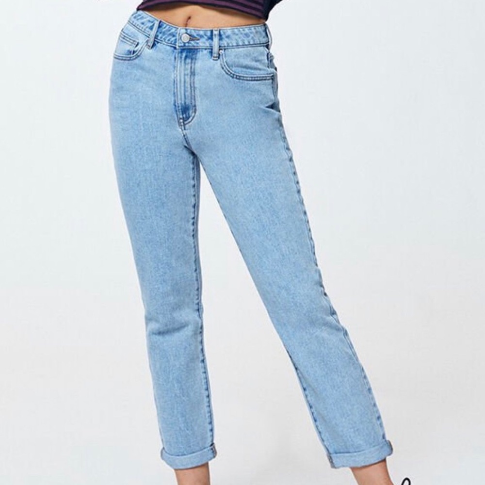 pacsun blue mom jeans
